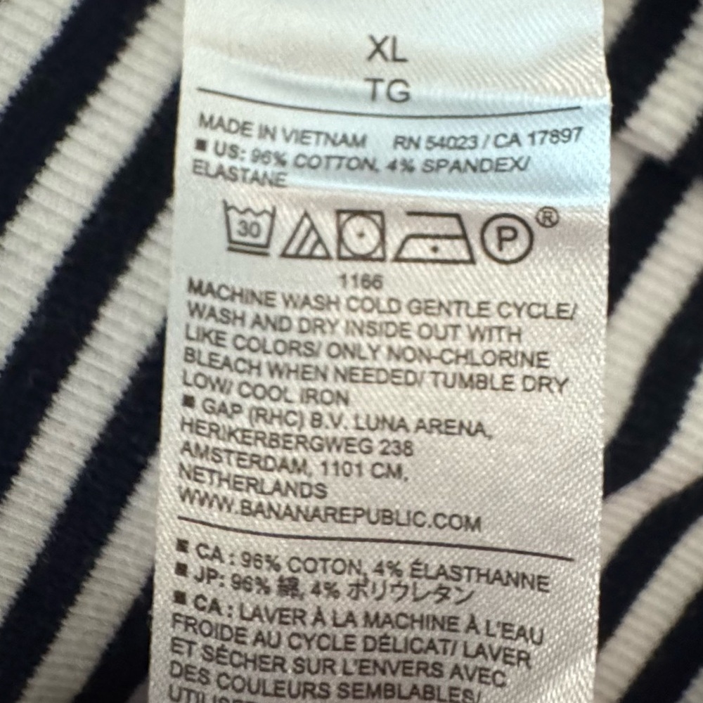 NWOT Banana Republic Factory Ribbed Shirt (XL) - Picture 6 of 9